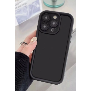iPhone 16 Kılıf Viera Silikon - Koyu Yeşil