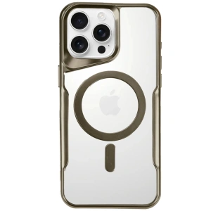 iPhone 16 Pro Kılıf Boyi Magsafe Silikon Kapak - Desert