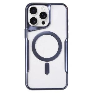 iPhone 16 Pro Kılıf Boyi Magsafe Silikon Kapak - Lacivert