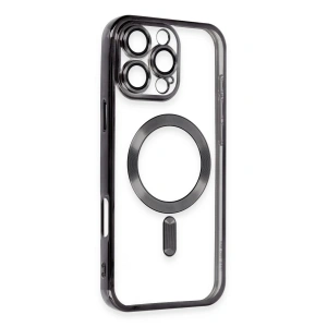 iPhone 16 Pro Max Kılıf Kross Magneticsafe Kapak - Siyah