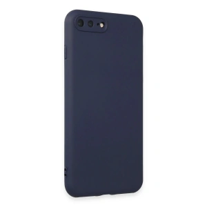 iPhone 7 Plus Kılıf First Silikon - Lacivert
