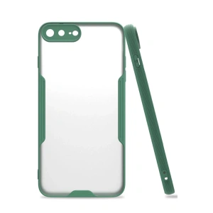 iPhone 7 Plus Kılıf Platin Silikon - Yeşil