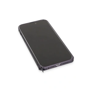 Joko iPhone 14 Pro Max Kılıf Metal Bumper Magneticsafe Kapak - Derin Mor