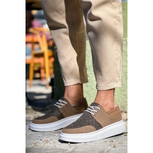 Kb-042  Kuback  Bağcıklı Taba Günlük Erkek Ayakkabı