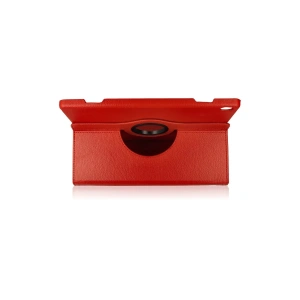 Lenovo M10 X505F Kılıf 360 Tablet Deri Kılıf - Kırmızı