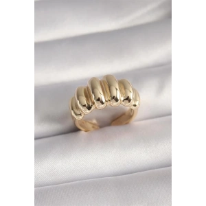 Pirinç Gold Renk Kadın Yüzük