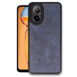 Realme 12 Lite Kılıf Aras Deri Kapak - Lacivert