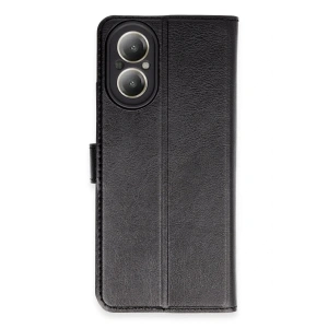 Realme 12 Lite Kılıf Trend S Plus Kapaklı Kılıf - Siyah