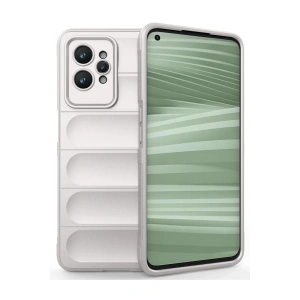 Realme GT2 Pro 5G Kılıf Optimum Silikon - Krem