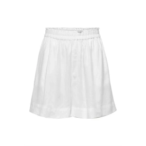 Saf Keten Regular Fit Kadın Şort