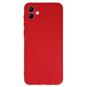 Samsung Galaxy A04 Kılıf First Silikon - Kırmızı
