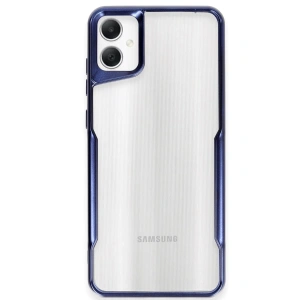 Samsung Galaxy A05 Kılıf Boyi Silikon Kapak - Lacivert