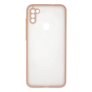 Samsung Galaxy A11 Kılıf Montreal Silikon Kapak - Pembe