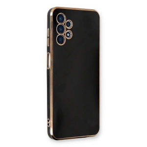 Samsung Galaxy A13 4G Kılıf Volet Silikon - Siyah