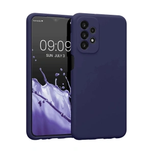 Samsung Galaxy A23 4G Kılıf First Silikon - Lacivert