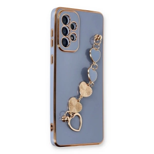 Samsung Galaxy A33 5G Kılıf Esila Silikon - Gri