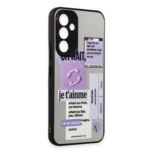 Samsung Galaxy A34 5G Kılıf Mirror Desenli Kapak - Mirror - 4