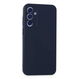 Samsung Galaxy A55 5G Kılıf First Silikon - Lacivert