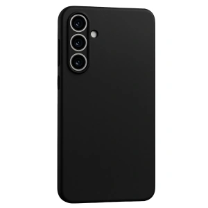 Samsung Galaxy A55 5G Kılıf First Silikon - Siyah