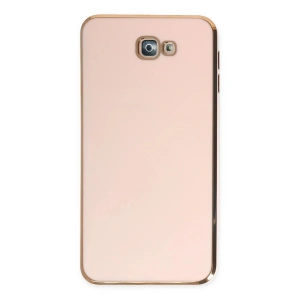 Samsung Galaxy J7 Prime Kılıf Volet Silikon - Pembe