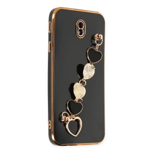 Samsung Galaxy J7 Pro / J730 Kılıf Esila Silikon - Siyah