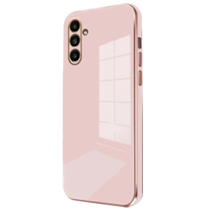 Samsung Galaxy M15 Kılıf Volet Silikon - Pembe