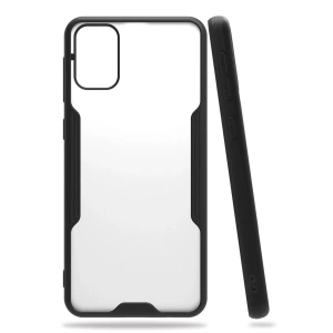 Samsung Galaxy M31 Kılıf Platin Silikon - Siyah