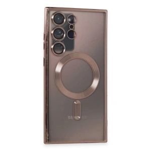 Samsung Galaxy Note 20 Ultra Kılıf Kross Magneticsafe Kapak - Rose