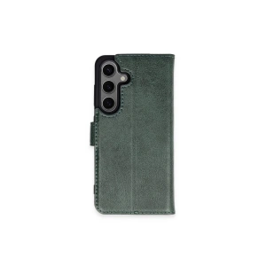 Samsung Galaxy S24 Plus Kılıf Trend S Plus Kapaklı Kılıf - Yeşil