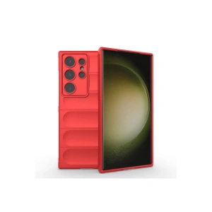 Samsung Galaxy S24 Ultra Kılıf Optimum Silikon - Kırmızı