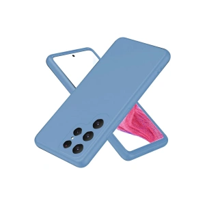 Samsung Galaxy S25 Ultra Kılıf First Silikon - Mavi