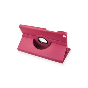 Samsung Galaxy T290 Tab A 8 Kılıf 360 Tablet Deri Kılıf - Pembe