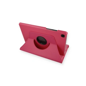 Samsung Galaxy T500 Tab A7 10.4 Kılıf 360 Tablet Deri Kılıf - Pembe