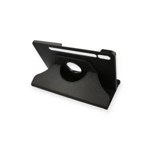 Samsung Galaxy T870 Tab S7 11 Kılıf 360 Tablet Deri Kılıf - Siyah