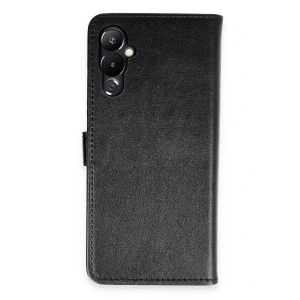 Tecno Pova 4 Kılıf Trend S Plus Kapaklı Kılıf - Siyah