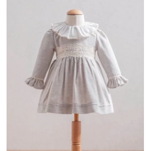 Tongs Baby Elbise 3878 Gri