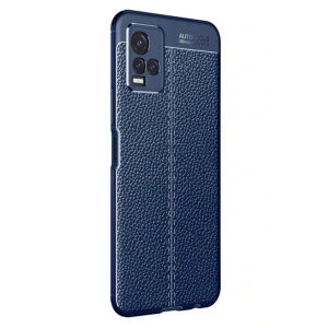 Vivo Y21S Kılıf Auto Focus Kapak - Lacivert