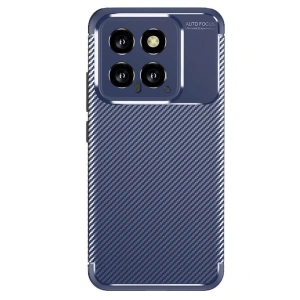 Xiaomi Mi 14T Kılıf Auto Focus Karbon Kapak - Lacivert