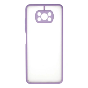 Xiaomi Pocophone X3 Kılıf Montreal Silikon Kapak - Mor