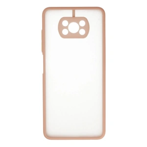 Xiaomi Pocophone X3 Kılıf Montreal Silikon Kapak - Pembe