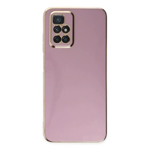 Xiaomi Redmi 10 2022 Kılıf Volet Silikon - Mor