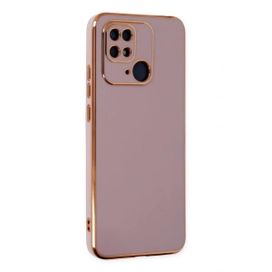 Xiaomi Redmi 10C Kılıf Volet Silikon - Mor