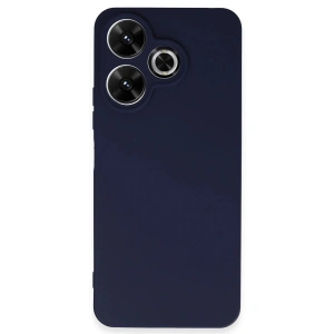 Xiaomi Redmi 13 4G Kılıf First Silikon - Lacivert