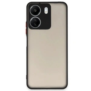 Xiaomi Redmi 13C Kılıf Montreal Silikon Kapak - Siyah