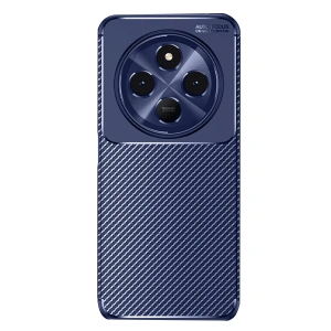 Xiaomi Redmi 14C Kılıf Auto Focus Karbon Kapak - Lacivert