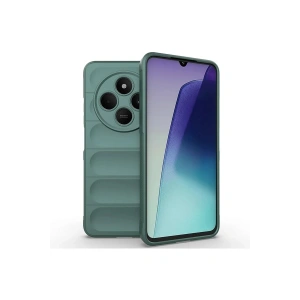 Xiaomi Redmi 14C Kılıf Optimum Silikon - Koyu Yeşil