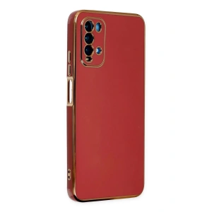 Xiaomi Redmi 9T Kılıf Volet Silikon - Kırmızı