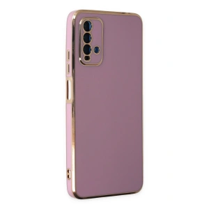 Xiaomi Redmi 9T Kılıf Volet Silikon - Mor