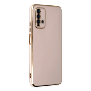 Xiaomi Redmi 9T Kılıf Volet Silikon - Pembe