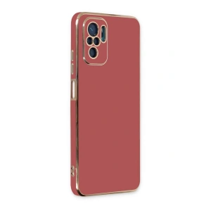 Xiaomi Redmi Note 10 Kılıf Volet Silikon - Kırmızı